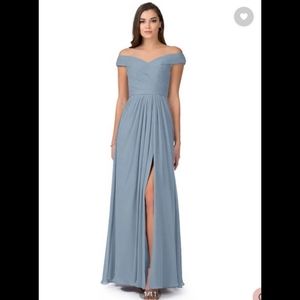 Dusty Blue Bridesmaid Dress